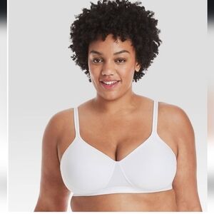 Hanes Women's Xtemp Foam Wirefree Bra G507 - White S
